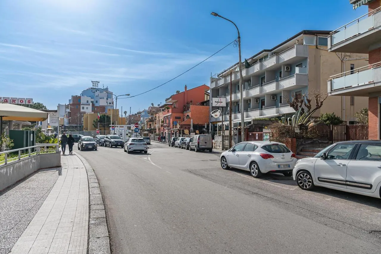 Naxos Bay Flat With Terrace 50 Meters From The Sea Apartment Giardini Naxos Italy